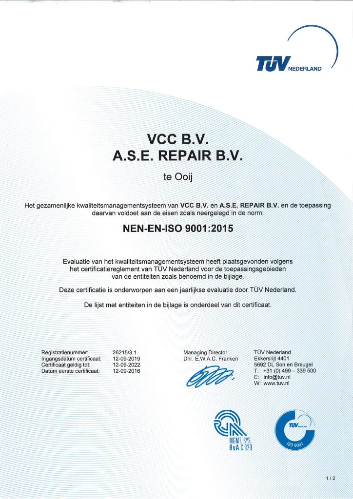210521 ISO Certifcaat A.S.E.Repair BV 2022 NL