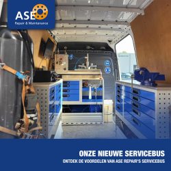 ASE Repair Service bus